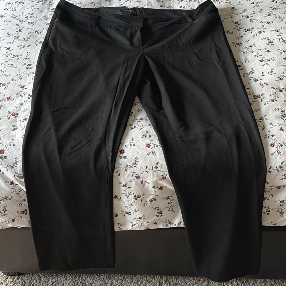Express Columnist Black Dress Pants